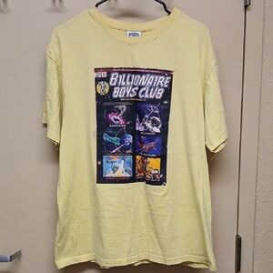 Billionaire Boys Club Yellow Graphic T-Shirt - XL